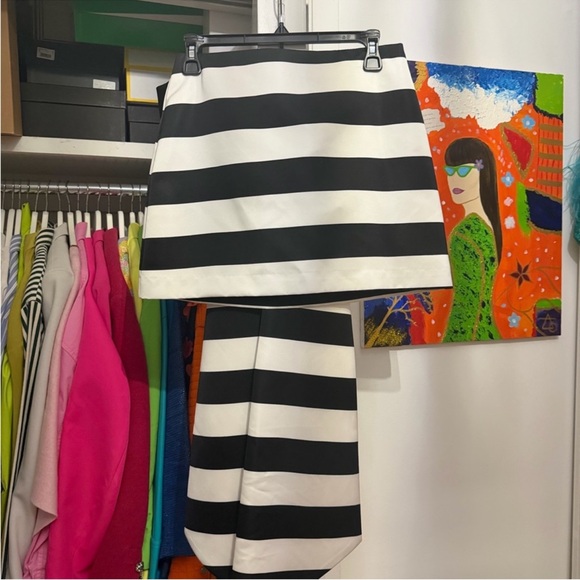 Trina Turk Monochrome Striped Dress - Picture 3 of 8